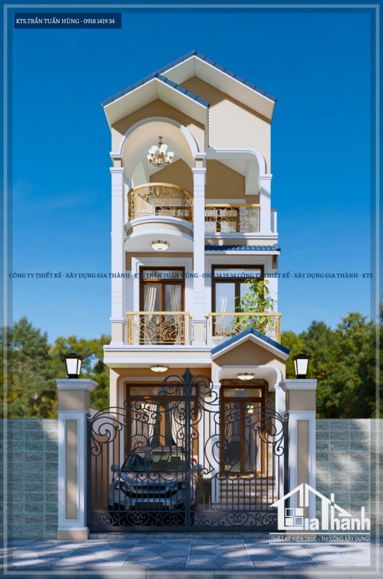 Không Gian Sống Tinh Tế Với Phong Cách Tân Cổ Điển - Nhà Phố Anh Hiển Bình Thạnh