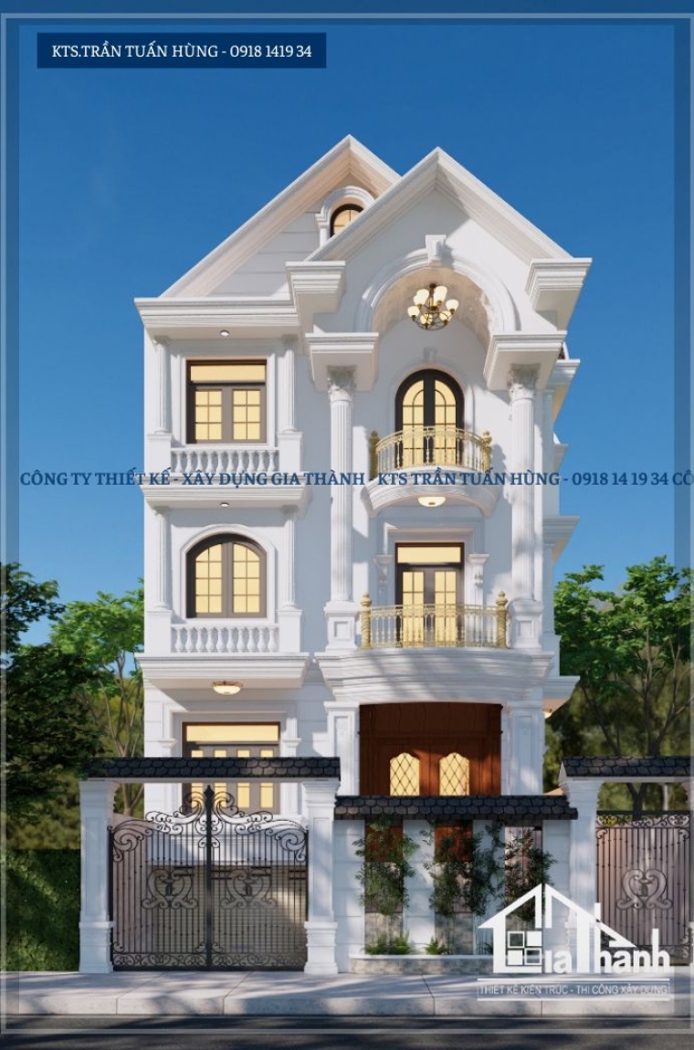 Biệt Thự Cổ Điển Chị Hoa - Dấu Ấn Sang Trọng Giữa Lòng Thành Phố