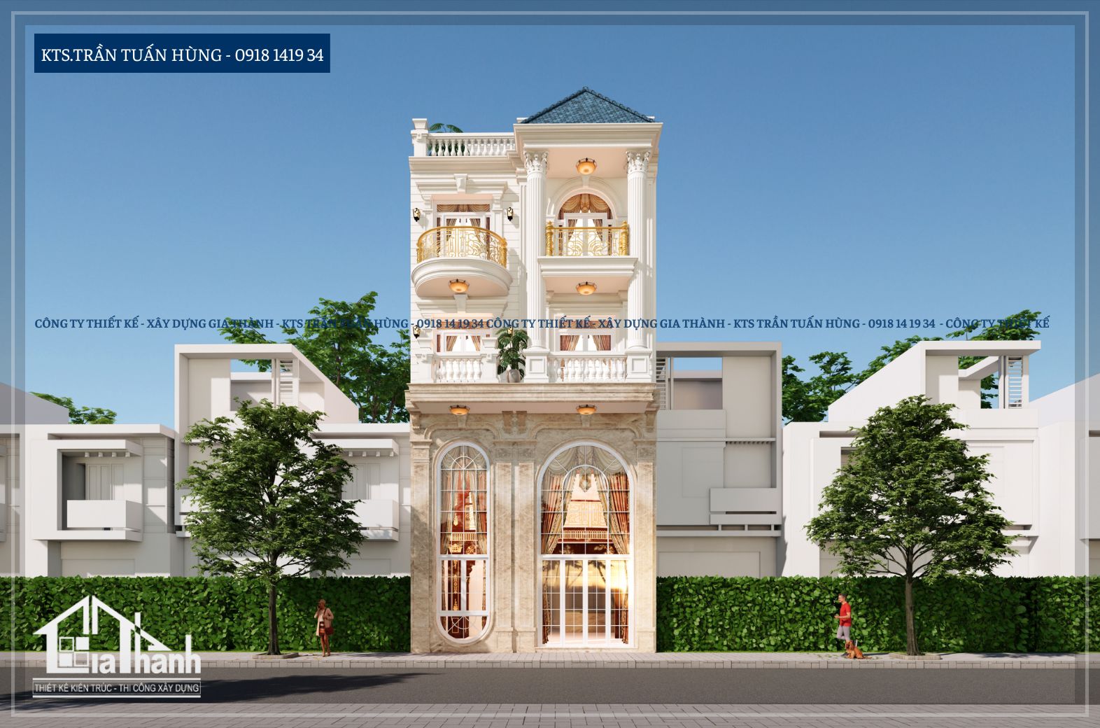 Biệt Thự Phố Cổ Điển Anh Tử Mạnh Hùng