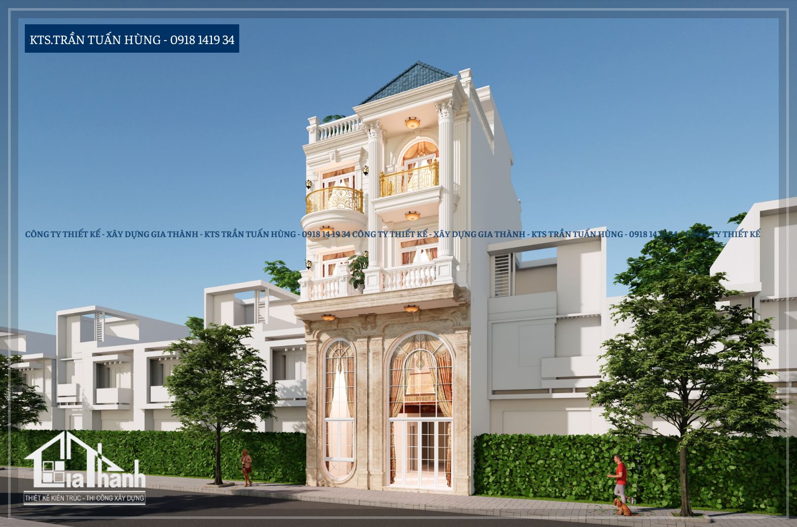 Biệt Thự Phố Cổ Điển Anh Tử Mạnh Hùng