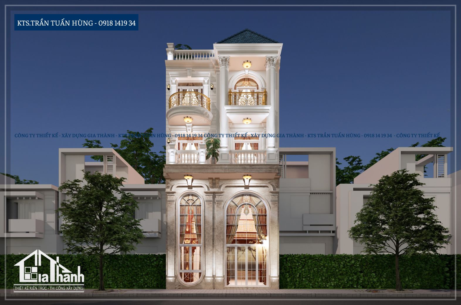 Biệt Thự Phố Cổ Điển Anh Tử Mạnh Hùng