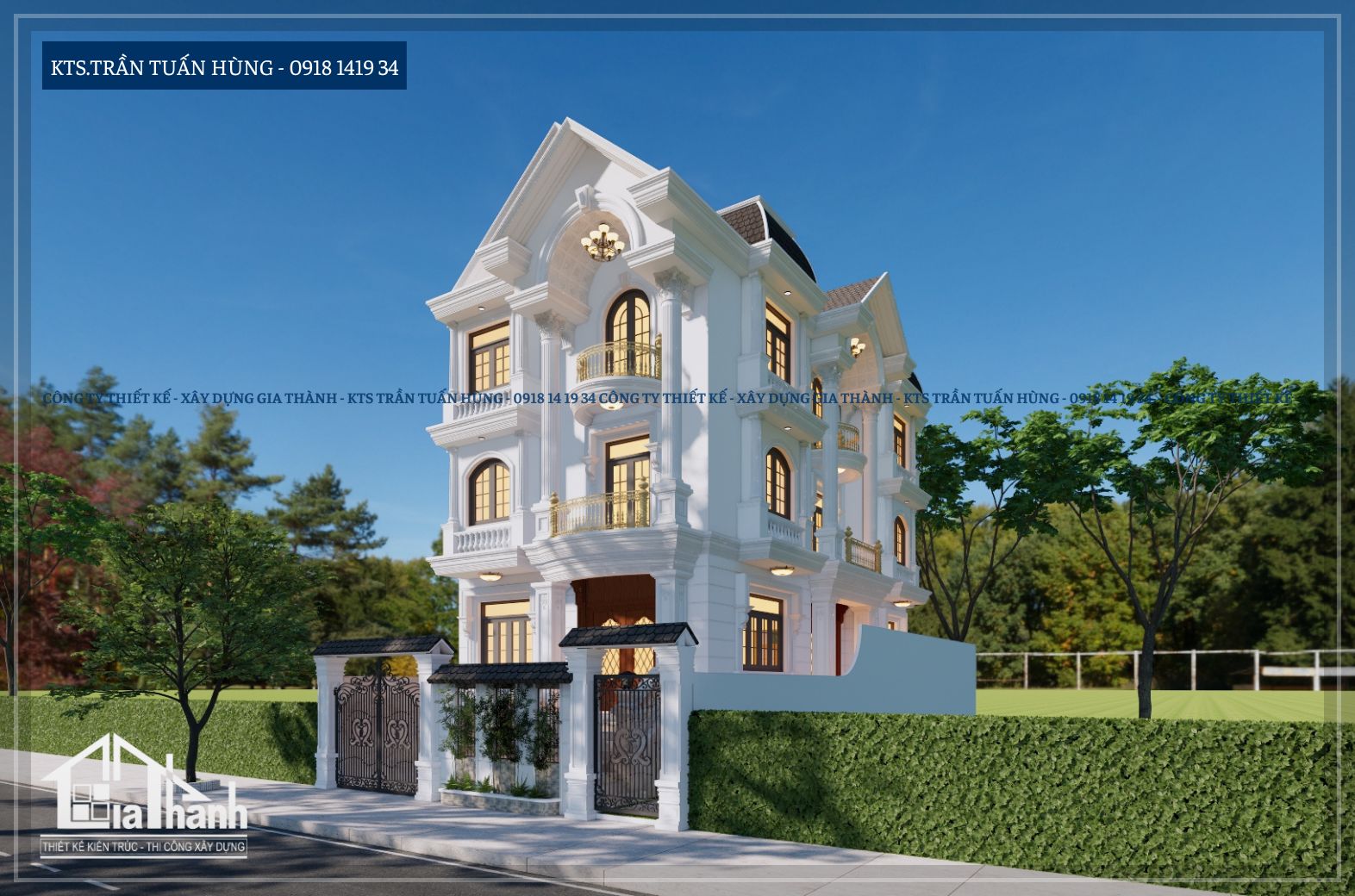 Biệt thự cổ điển Bình Tân - Chị Hoa