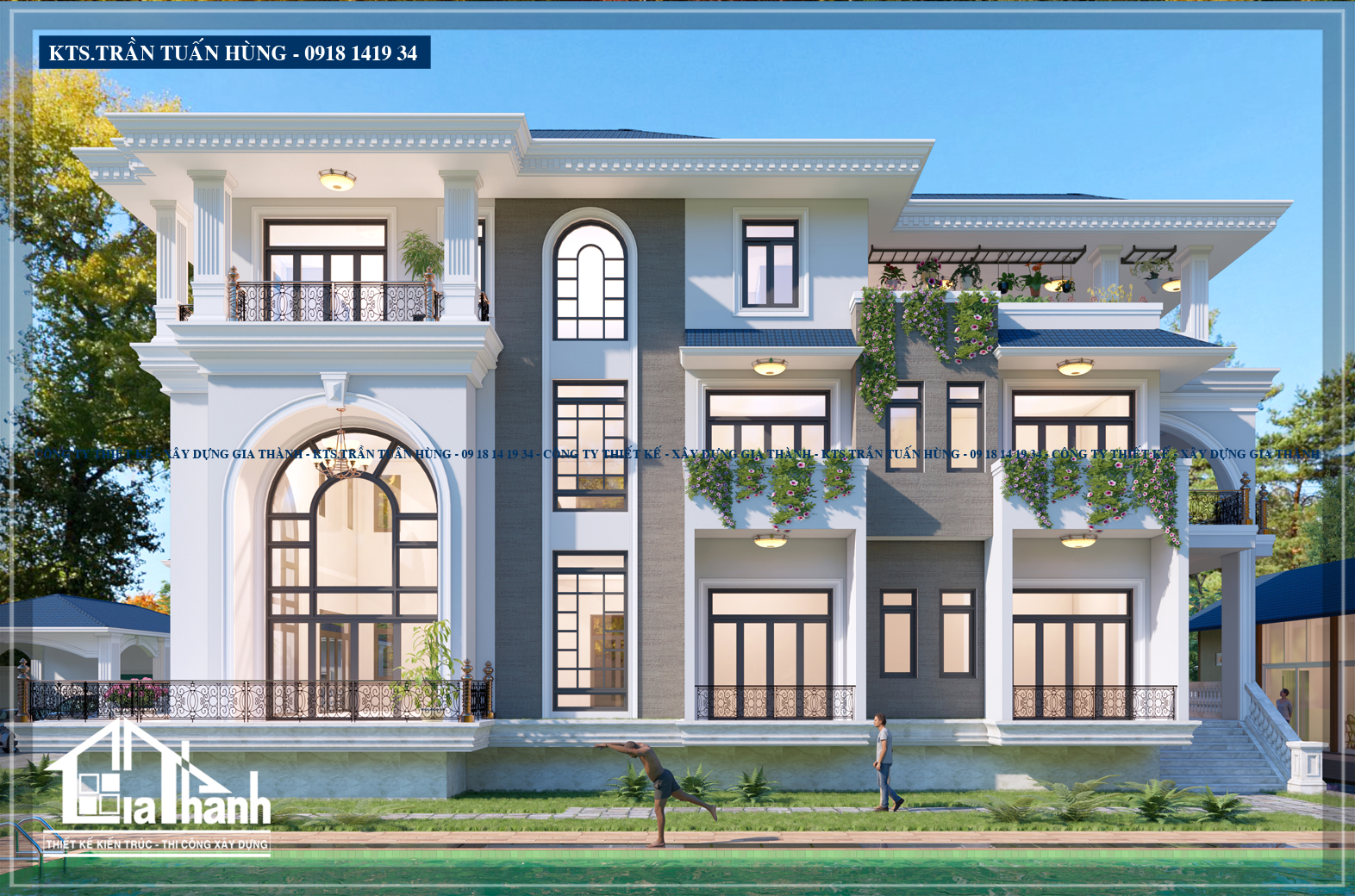 Thiết kế bán cổ điển sang trọng tinh tế