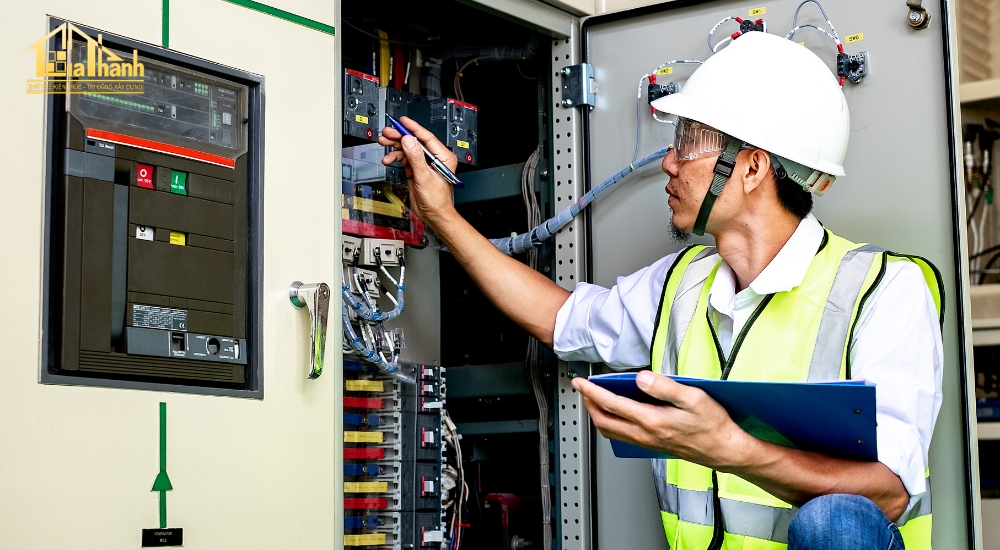Kiểm tra điện nước và hệ thống kỹ thuật