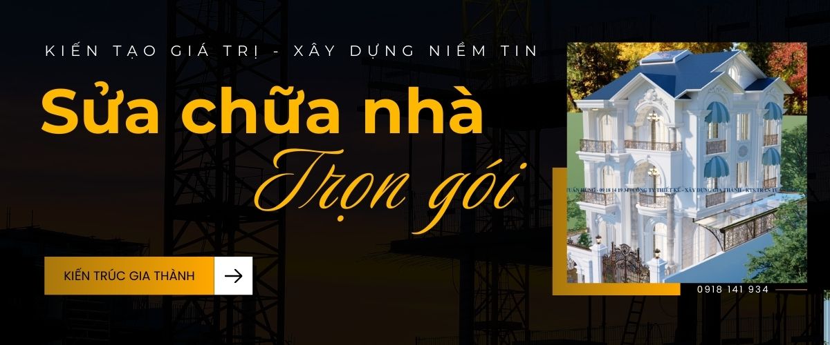 dịch vụ sửa chữa nhà trọn gói tại TP.HCM