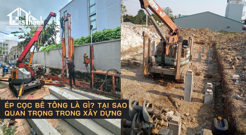 Ép cọc bê tông là gì?