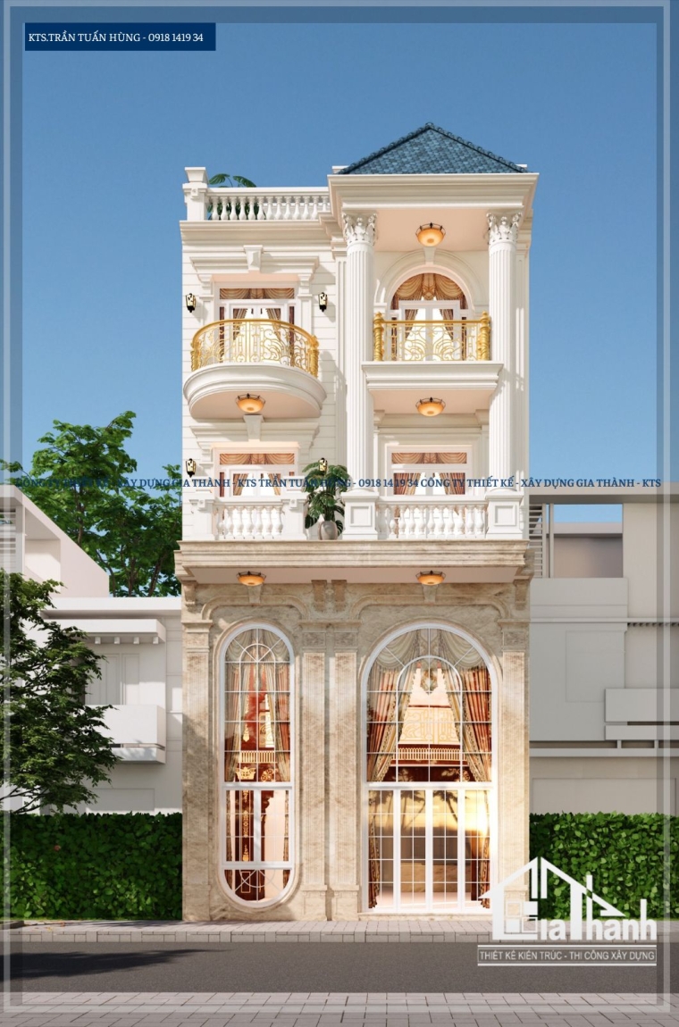 Biệt Thự Phố Cổ Điển Anh Tử Mạnh Hùng - Vẻ Đẹp Sang Trọng Giữa Lòng Vũng Tàu