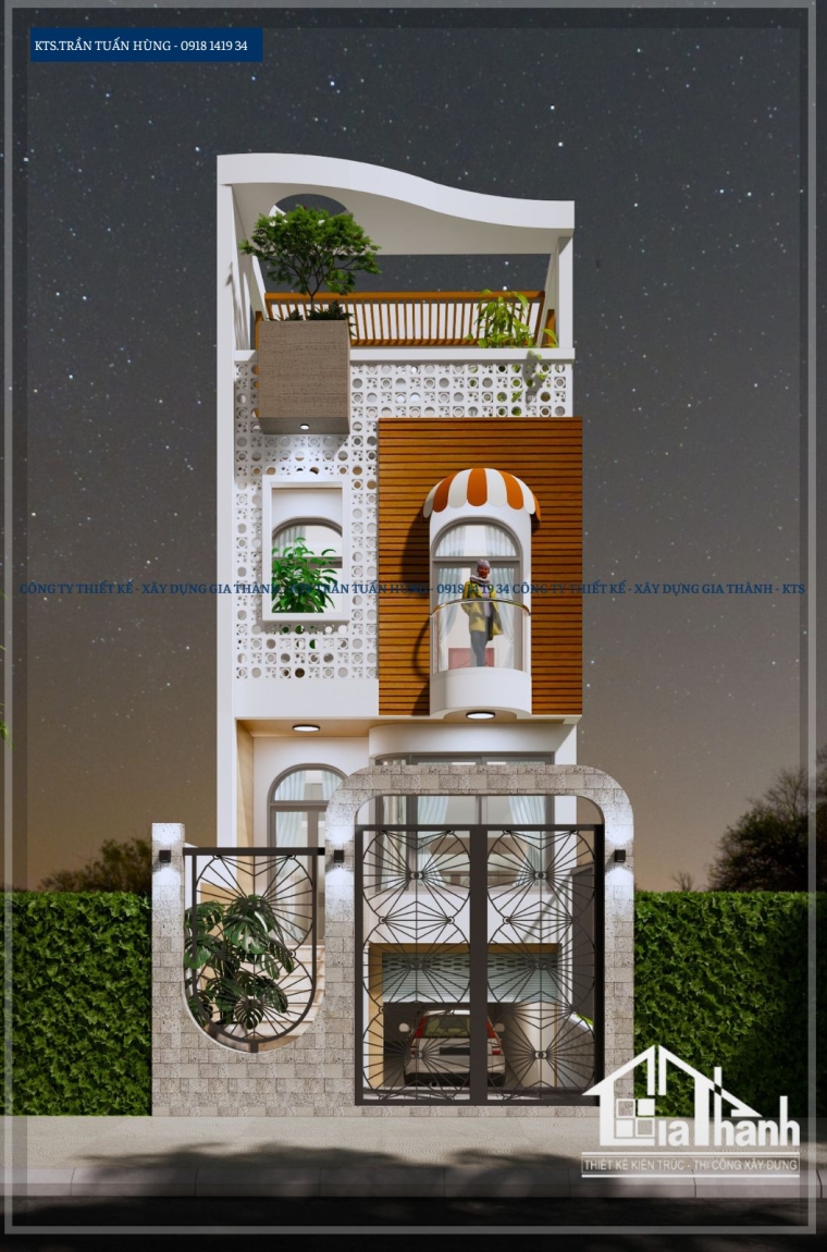 Nhà Phố 4 Tầng Anh Thiện - Tổ Ấm Hiện Đại Giữa Cao Nguyên Bảo Lộc